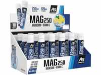 All Stars Mag 250 I flüssiges Magnesium + Vitamin C I 18 Ampullen à 25ml I 250mg