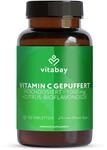 Vitabay Vitamin C gepuffert 1000 mg &ndash; 180 vegane Time Released Tabletten mit