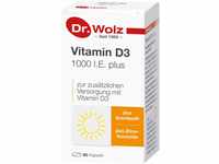Vitamin D3 1000 I.E. plus von Dr. Wolz, 60 Kapseln