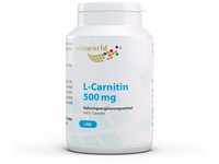 vitaworld L-Carnitin 500mg, 100% natürliches L-Carnitin mit hoher...