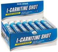 Body Attack- L-Carnitin Shot, Leckere 1000mg L-Carnitin in fl&uuml;ssiger Form,