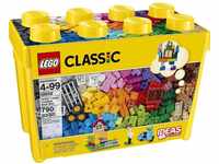LEGO Classic Große Bausteine-Box, Konstruktionsspielzeug für Mädchen und Jungen