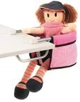 Bayer Chic 2000 735 46 - Puppen-Tischsitz, pink Checker