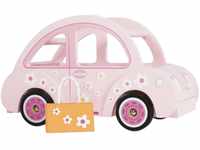 Le Toy Van - Wooden Daisylane Sophie's Car Accessories Play Set for Dolls Houses,