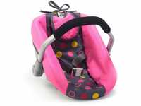 Bayer Chic 2000 708 24 Puppen-Autositz für Babypuppen, pink