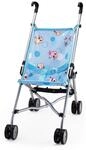 Bayer Design 30134AA Puppenbuggy, Puppenwagen, Doppelr&auml;der, Gurt, leicht faltbar,