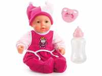 Bayer Design 94682AA Hello Baby Funktionspuppe, spricht, bewegt den Mund, interaktive