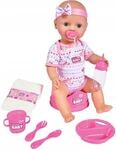 Simba 105039005 - New Born Baby Puppe, f&uuml;r Kinder ab 3 Jahren, Spielpuppe mit