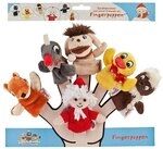 Unser Sandm&auml;nnchen und Freunde 986176 - Fingerpuppen-Set 6-Fach, Sortiert
