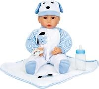 small foot Puppe "Benno", mit realistischem Zubeh&ouml;r und niedlich fein gezeichnetem