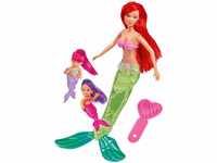 Simba 105734162 - Steffi Love Mermaid Twins, zwei Varianten, Steffi als Meerjungfrau,