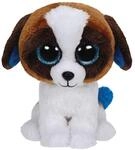 TY 36125 - Duke Hund mit Glitzeraugen, Glubschi's, Beanie Boo's, 15 cm,...