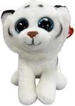 TY 90219 - Tundra - Tiger mit Glitzeraugen, Classic Pl&uuml;schtier, 33 cm, wei&szlig;