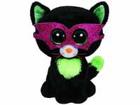 Jinxy - Halloween Katze, 15cm, mit Glitzeraugen und Glitzerbrille, Beanie Boo's,