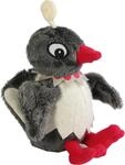 HEUNEC 649873 - Sandmann und Freunde, Beanie, Frau Elster 15cm, Wei&szlig;