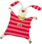 SIGIKID Schnuffeltuch Hase pink Baby Schmusetuch - Spielzeug Stofftier Kuscheltier
