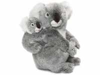 WWF WWF16898 World Wildlife Fund Plüsch Koala Mutter mit Baby, realistisch