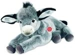 Teddy Hermann 90249 Esel liegend 50 cm, Kuscheltier mit idealem Recyclinganteil