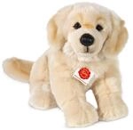 Teddy Hermann 92746 Hund Golden Retriever 30cm sitzend, Kuscheltier mit idealem