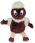 HEUNEC 119673 - Sandmann "Quatsch-Platsch-Pitti", 30cm mit Soundchip, Brown