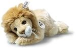 Steiff Kuscheltier Kleiner Freund L&ouml;we Leo, S&uuml;&szlig;es Stofftier mit Kunststoffaugen,