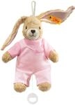 Steiff 237584 Hoppel Spieluhr 20 rosa Hase, Medium