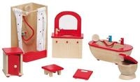 Goki 51959 - Puppenm&ouml;bel Badezimmer