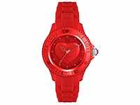 ICE-WATCH - ICE love 2010 Red - Rote Damenuhr mit Silikonarmband - 013725...