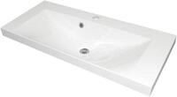 FACKELMANN Gussmarmorbecken MALUA/Waschtisch aus Gussmarmor/Ma&szlig;e (B x H x T):...