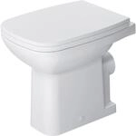 Duravit D-Code Stand-WC Compact, Flachsp&uuml;ler, 350x480x385mm, 2109090000, Farbe:
