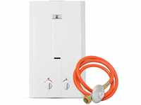 Eccotemp CEL10 10 LPM Portable Outdoor Tankless Water Heater, 50mbar