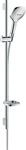 hansgrohe Raindance Select E 120 Duschset 0,90m, 3 Strahlarten, Chrom