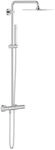 GROHE Euphoria 230 - Duschsystem mit Thermostatbatterie (Wandmontage,