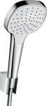 hansgrohe Duschset Croma Select E, Duschkopf mit Schlauch und Halterung, Handbrause
