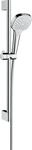 hansgrohe Duschset Croma Select E, Duschkopf wassersparend mit Schlauch und