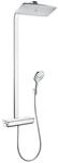 hansgrohe Raindance Select E 360 wassersparendes Duschsystem, 3 Strahlarten, Chrom