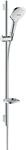 hansgrohe Raindance Select E 120 wassersparendes Duschset 0,90m, 3 Strahlarten,