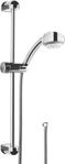 Cornat Brausegarnitur "Carballo" - Handbrause 75 mm - 8 Strahlarten: Normal-, ECO-,