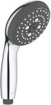 GROHE Vitalio Start 100 - Handbrause (wassersparend, 3 Strahlarten, universale