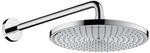 hansgrohe Raindance S 300 Air Duschkopf, Kopfbrause f&uuml;r Wandmontage, Chrom, 1