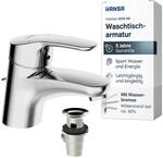 HANSA MIX XS Waschtischarmatur I Wassersparender Wasserhahn Badezimmer mit