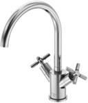 Steinberg Serie 250 Waschtischarmatur, schwenkbar, Zweigriff, mit Ablaufgarnitur,