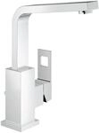 GROHE Eurocube, Waschtischarmatur hoch, wassersparend (Wasserhahn f&uuml;r das Bad, 25cm