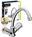 aquaSu&reg; Zweigriffmischer Standard Plus f&uuml;r Waschtisch | Niederdruck | Chrom 