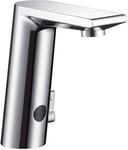 hansgrohe Wasserhahn Metris S Elektronik-Waschtischarmatur, Auslauf H&ouml;he 150mm mit