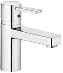 Kludi Waschtisch-Einhebelmischer Zenta XL mit geschlossenem Hebel, verchromt,