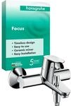 hansgrohe Focus - Badewannenarmatur Aufputz f&uuml;r 2 Verbraucher, Mischbatterie