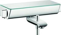 hansgrohe Ecostat Select Aufputz Wannenthermostat, f&uuml;r 2 Funktionen ohne Adapter zur
