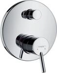 hansgrohe Talis S - Badewannenarmatur Unterputz f&uuml;r 2 Verbraucher, Mischbatterie