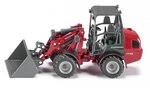 Siku 3059, Weidemann Hoftrac Radlader, 1:32, Metall/Kunststoff, Rot, Beweglicher